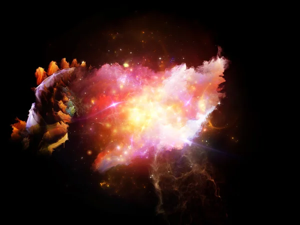 Conceptual Design Nebulae — Stock Photo, Image