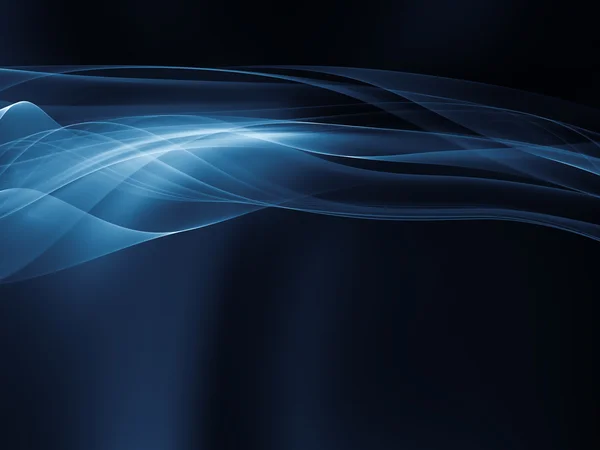 Fraktal dalgaları arka plan — Stok fotoğraf