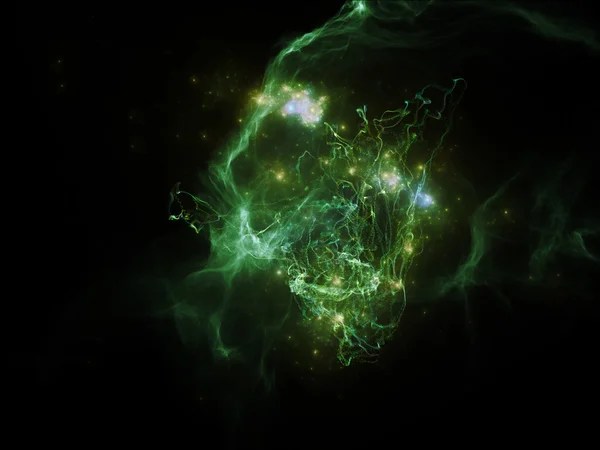 Reality of Fractal Nebulae — Stock Photo, Image