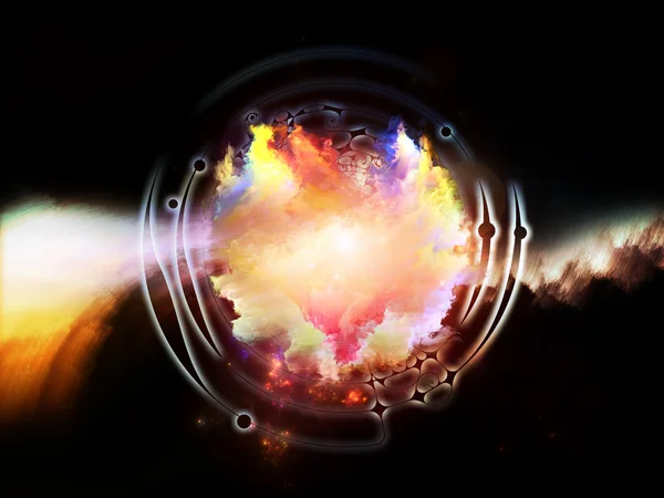 Design Nebulae Background — Stock Photo, Image