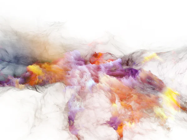 Exploding Fractal Burst — Stock Photo, Image