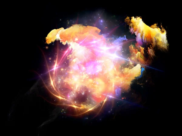 デザイン星雲の進化 — ストック写真