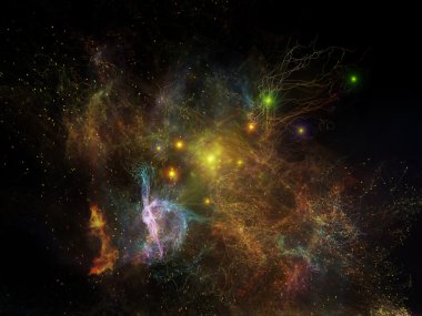 önceden in fractal bulutsular dizini