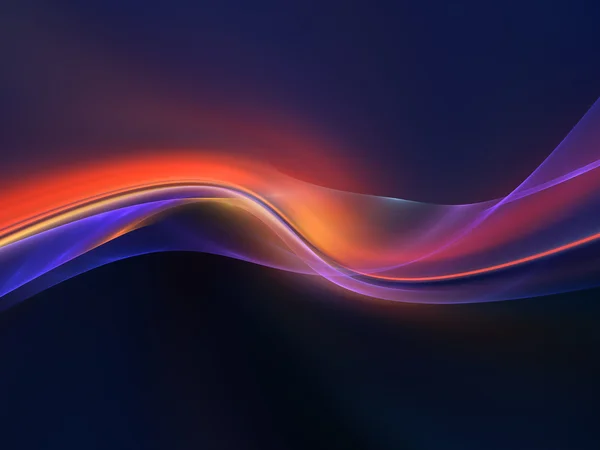 Virtual Fractal Waves — Stock Photo, Image