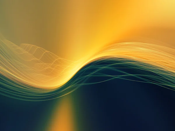Fractal Waves Background — Stock Photo, Image