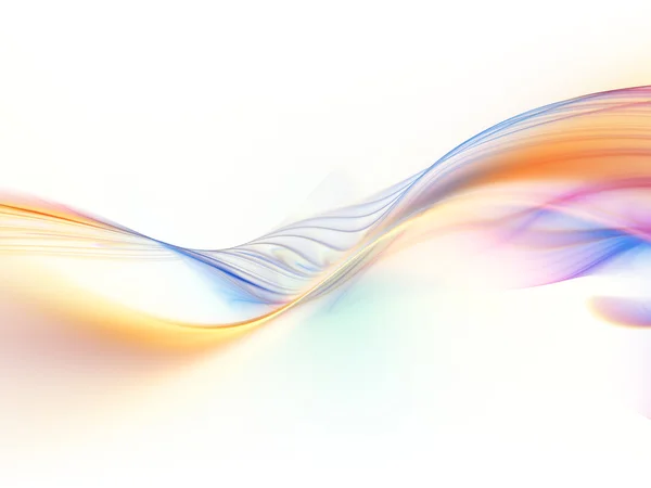 Fraktal dalgalar tasarım — Stok fotoğraf
