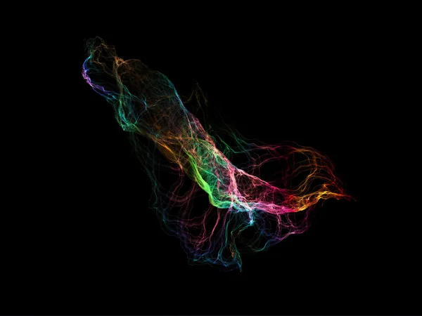 Nebulosas fractales Abstracción —  Fotos de Stock