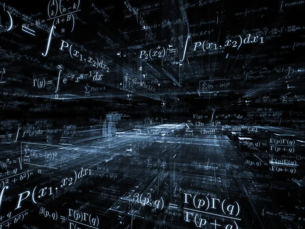 Вычислительная математика — стоковое фото