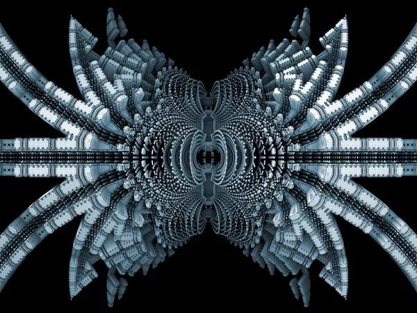 Elemento de design fractal — Fotografia de Stock