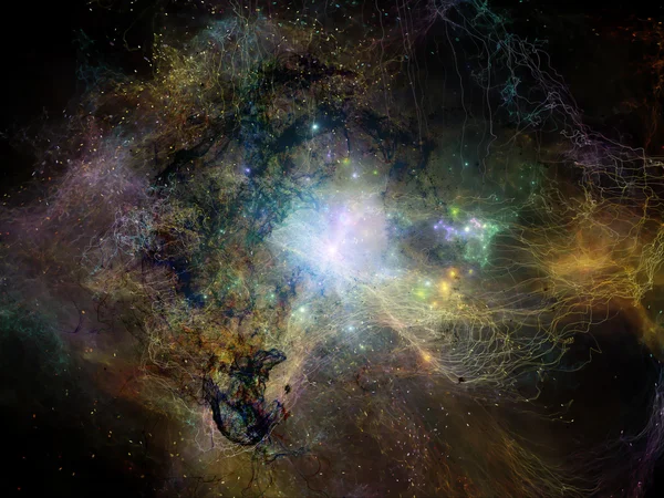 Advance of Fractal Nebulae — Stock Photo, Image