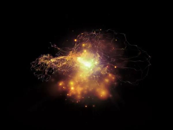 Elementos de Nebulosas Fractais — Fotografia de Stock
