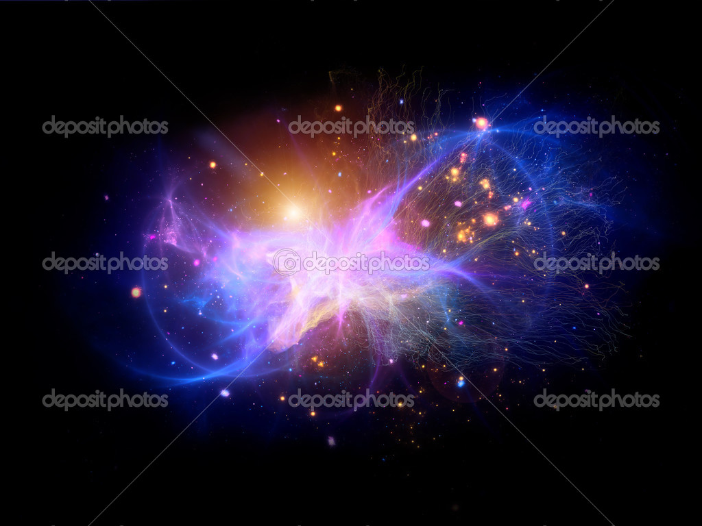 Realms Of Fractal Nebulae Stock Photo By C Agsandrew