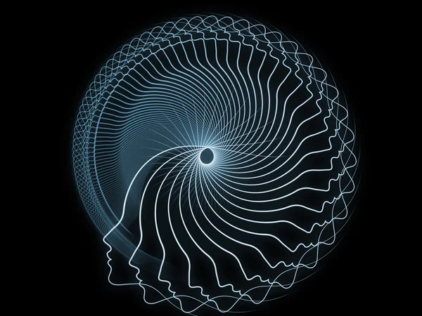 Neustále se vyvíjející duše geometrie — Stock fotografie