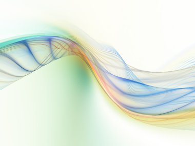 önceden in fractal dalgalar