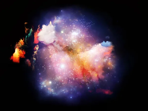 Conceptual Design Nebulae — Stock Photo, Image