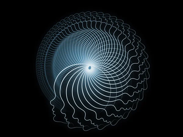 Bezszwowe geometria duszy — Zdjęcie stockowe