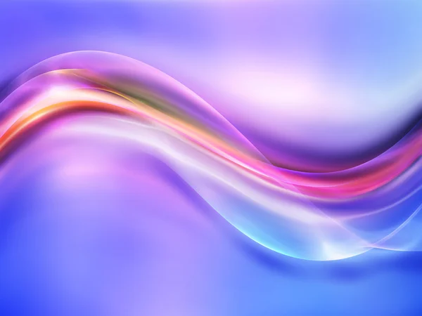 Renkli fraktal dalgalar — Stok fotoğraf
