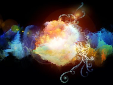 Tasarım bulutsular soyutlama