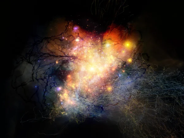 Realidad de las nebulosas fractales —  Fotos de Stock