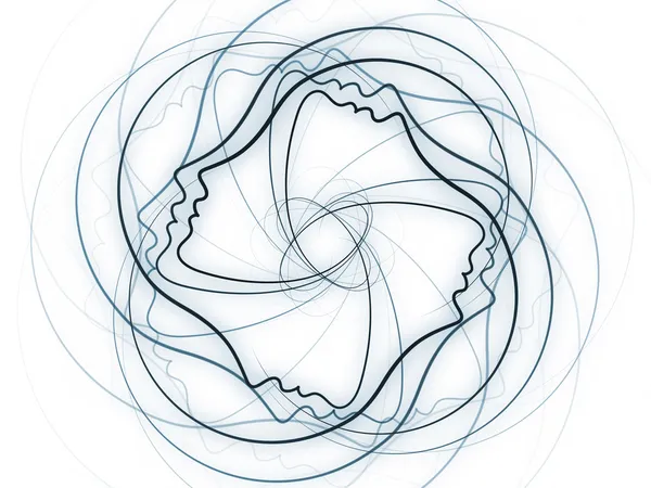 Ruhun geometrisi arka plan — Stok fotoğraf