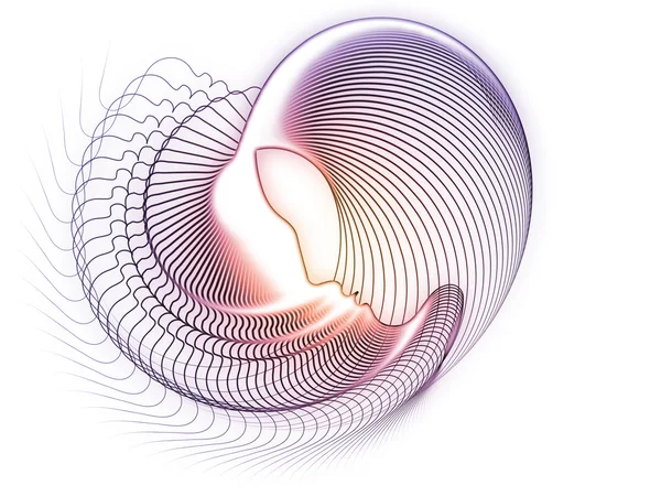 Sielun geometrian paradigma — kuvapankkivalokuva