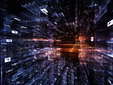 fraktal dünya soyutlama