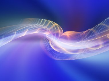 fraktal dalgaları arka plan