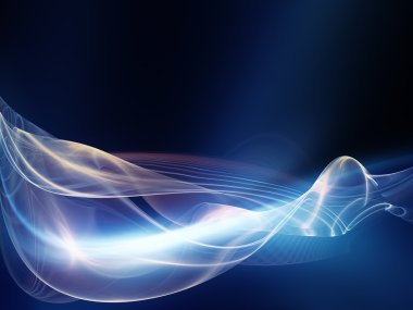 fraktal dalgaları arka plan