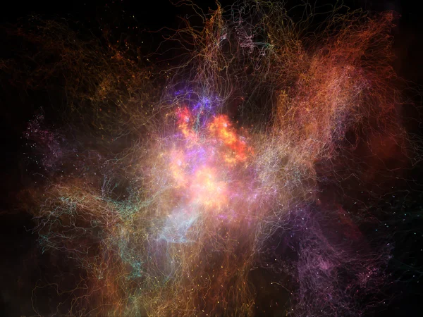 Elements of Fractal Nebulae — Stock Photo, Image