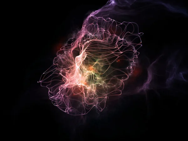 Realms of Fractal Jellyfish — Stock Photo, Image