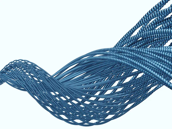 Blue Helix — Stock Photo, Image