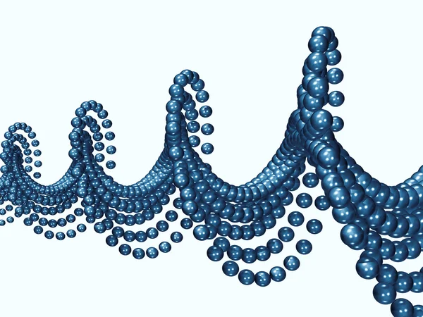 Blue Helix — Stock Photo, Image