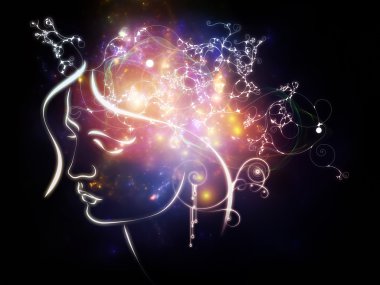 Energy of Inner Thoughts clipart