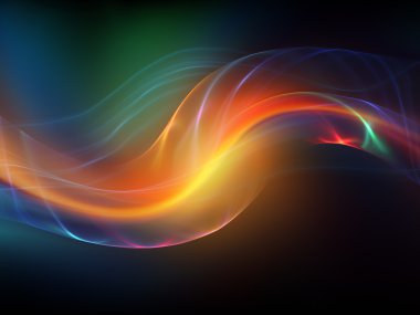 önceden in fractal dalgalar