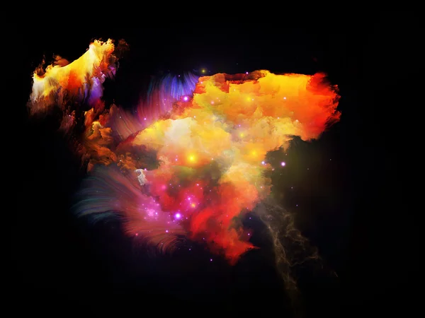Design conceitual Nebulosas — Fotografia de Stock