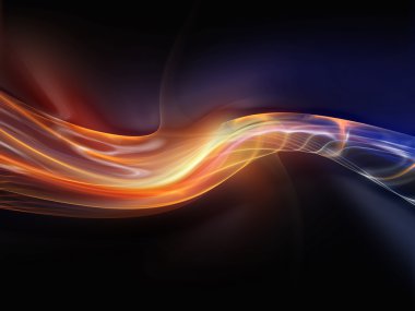 fraktal dalgaları arka plan