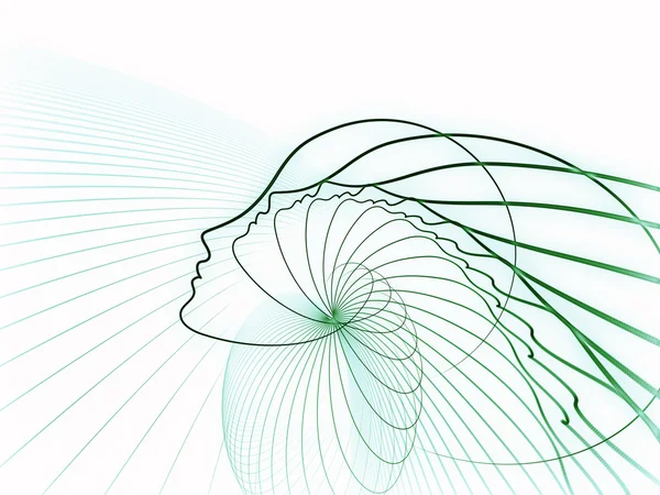 Paradigma Geometri Jiwa — Stok Foto