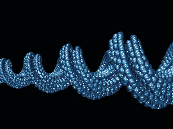 Blue Helix — Stock Photo, Image