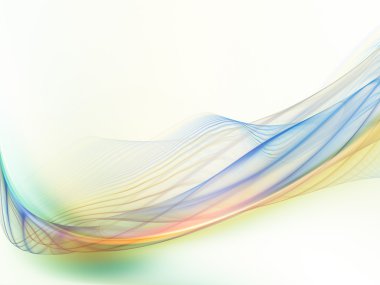 önceden in fractal dalgalar