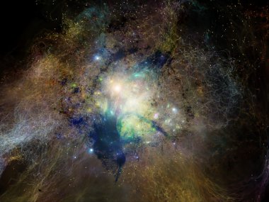 Işıklar in fractal bulutsular dizini