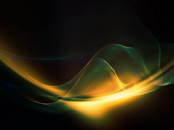 Fractal Waves Arrangement — Stock Photo, Image