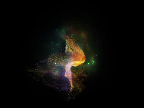 Vida interior de las nebulosas fractales —  Fotos de Stock