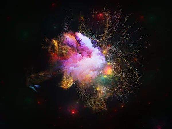 Nebulosas fractales virtuales —  Fotos de Stock