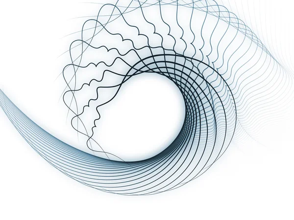 Rostoucí duše geometrie — Stock fotografie