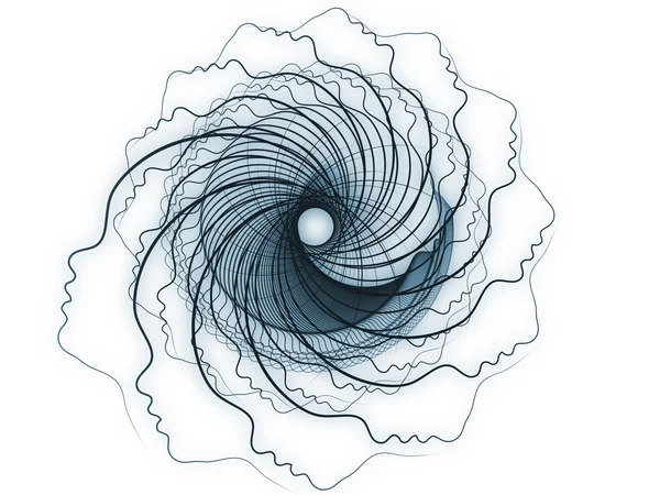 Ruhun geometrisi unsurları — Stok fotoğraf