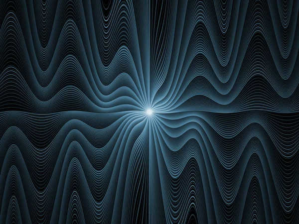Energie van fractal burst — Stockfoto
