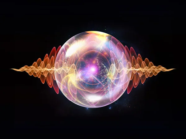 Магия Wave Particle — стоковое фото