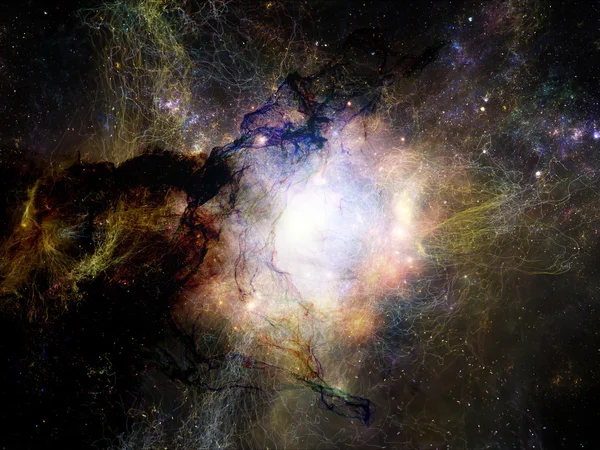 Nebulosa frattale accidentale — Foto Stock