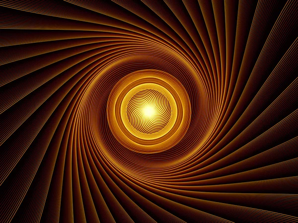 Energia da explosão fractal — Fotografia de Stock