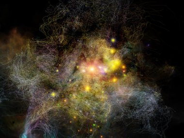 Işıklar in fractal bulutsular dizini
